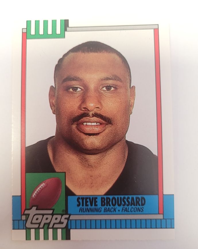 1990 Topps Traded #108T Steve Broussard — front