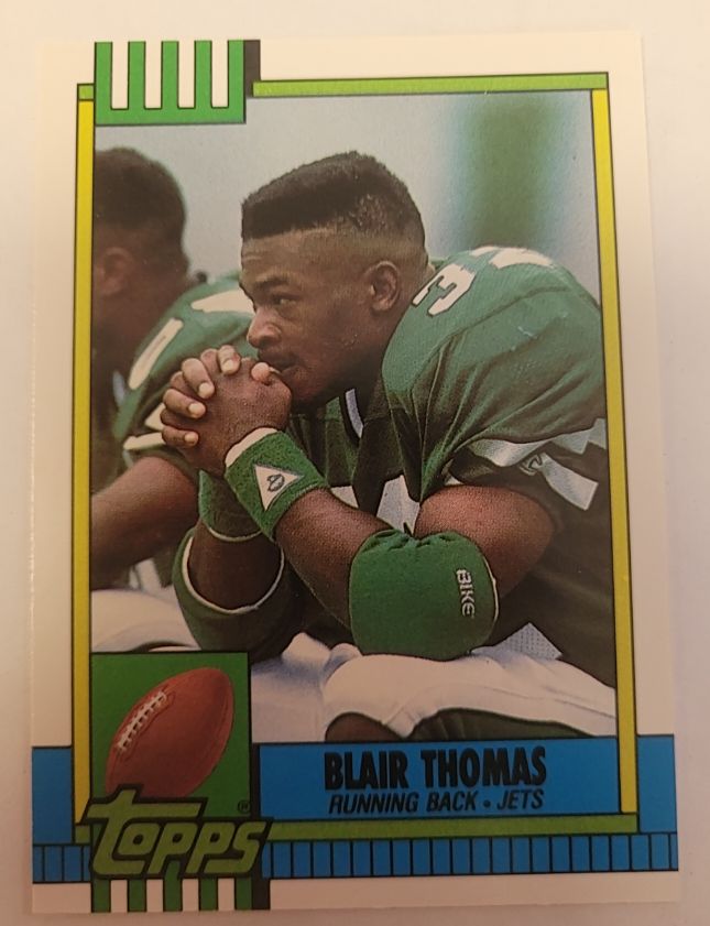 1990 Topps Traded #34T Blair Thomas — front