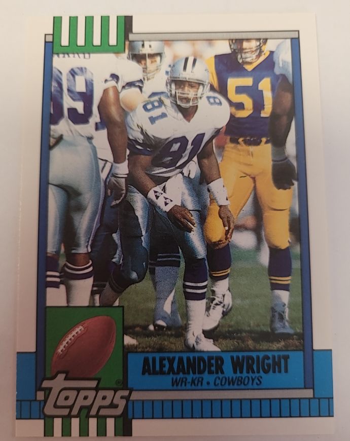 1991 Topps #362 Alexander Wright — front