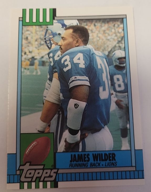 1990 Topps Traded #20T James Wilder — front