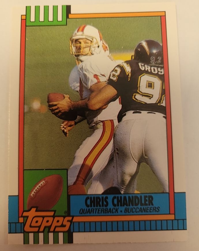 1990 Topps Traded #130T Chris Chandler — front