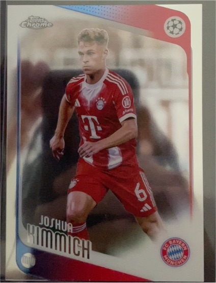 2025-26 Topps Chrome UEFA Club Competitions #55 Joshua Kimmich FC Bayern München — front