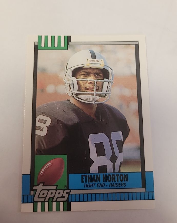 1990 Topps Traded #80T Ethan Horton — front