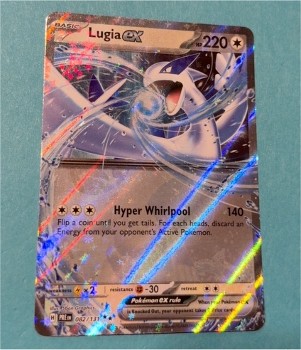 2015 Pokémon Primal Clash #082 Lugia ex — front