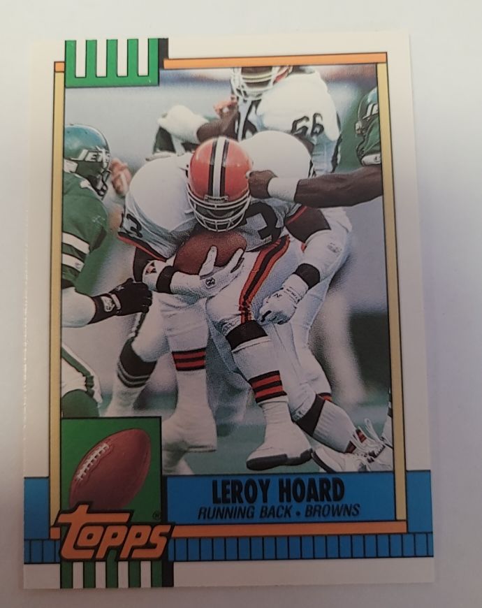 1990 Topps Traded #39T Leroy Hoard — front