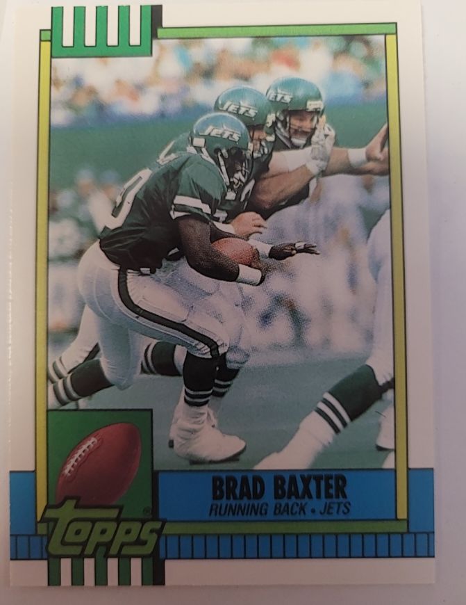 1990 Topps Traded #64T Brad Baxter — front