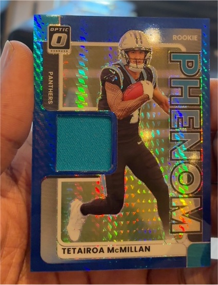 2025 Donruss Optic Rookie Phenoms #RPBH-TMN Tetairoa McMillan — front