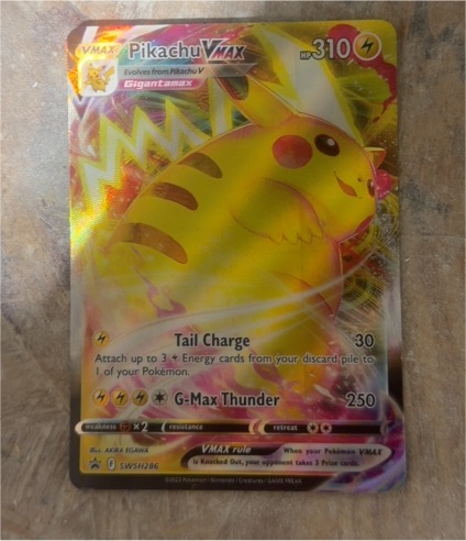 2023 Pokémon SWSH286 Pikachu VMAX — front
