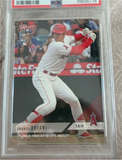 2018 Topps Now #32J Shohei Ohtani — front