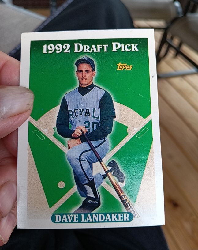 1993 Topps #743 Dave Landaker — front