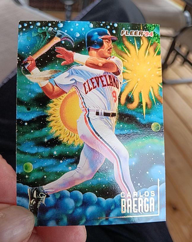 1994 Fleer Pro-Visions #4 Carlos Baerga — front