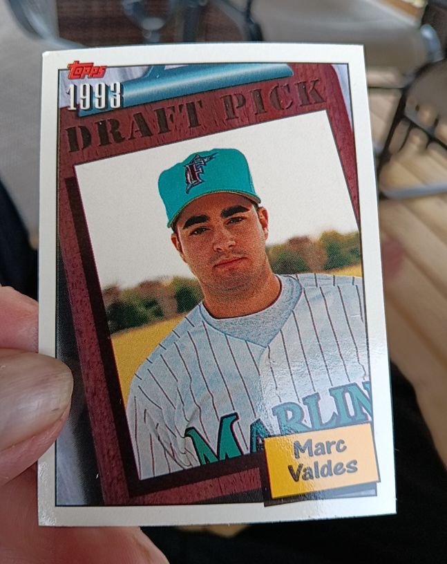 1994 Topps #750 Marc Valdes — front