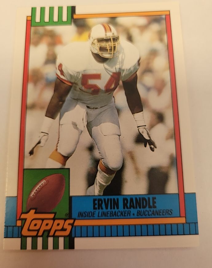 1990 Topps Traded #114T Ervin Randle — front