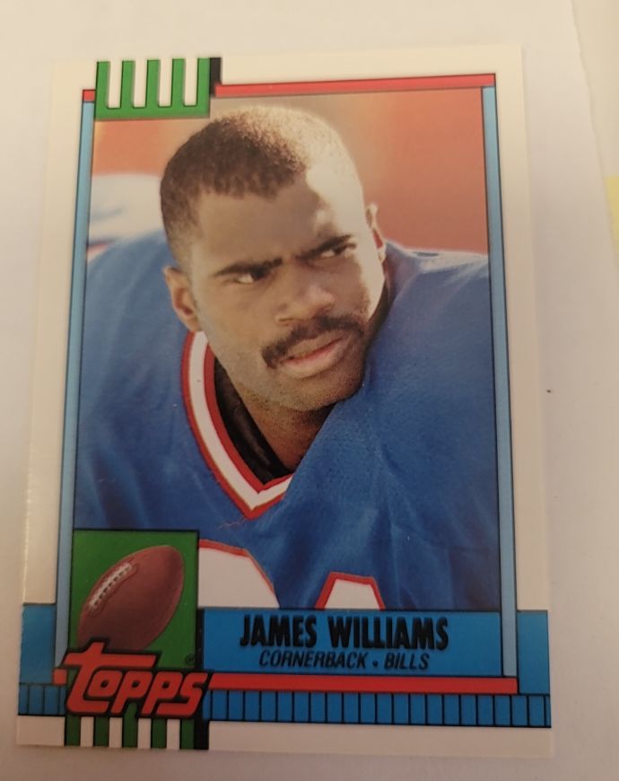 1990 Topps Traded #24T James Williams — front