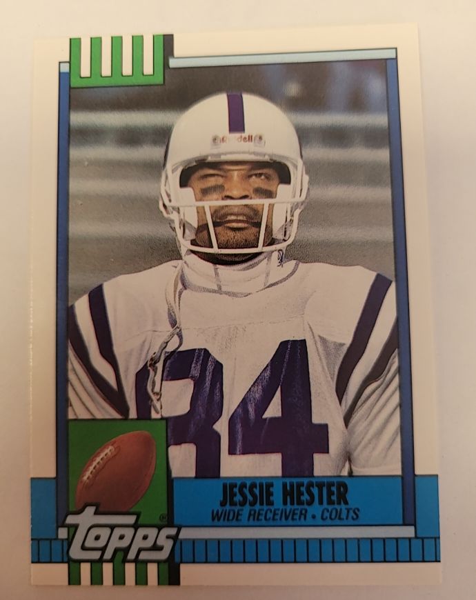 1990 Topps Traded #128T Jessie Hester — front