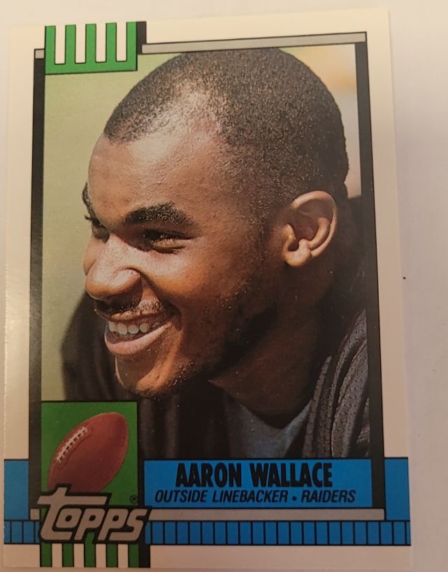 1990 Topps Traded #112T Aaron Wallace — front