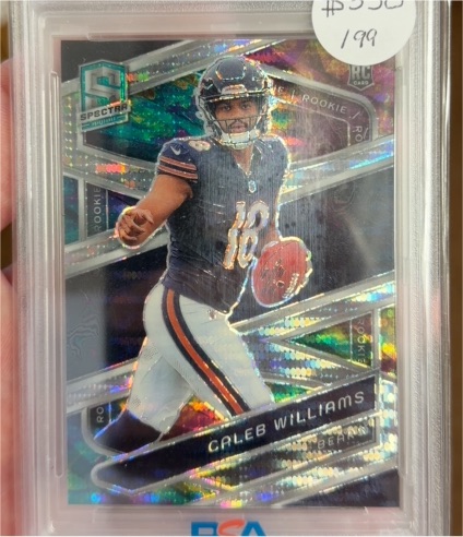 2024 Panini Spectra #111 Caleb Williams — front