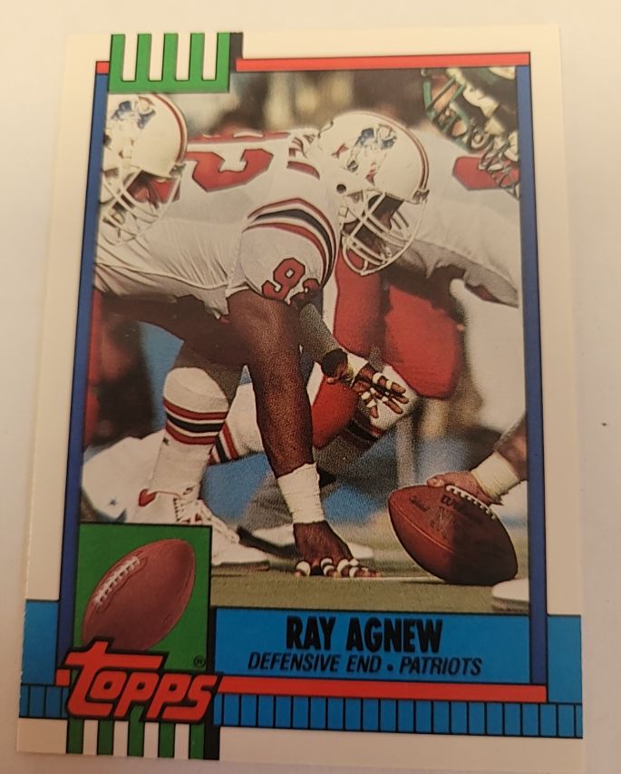 1990 Topps Traded #45T Ray Agnew — front