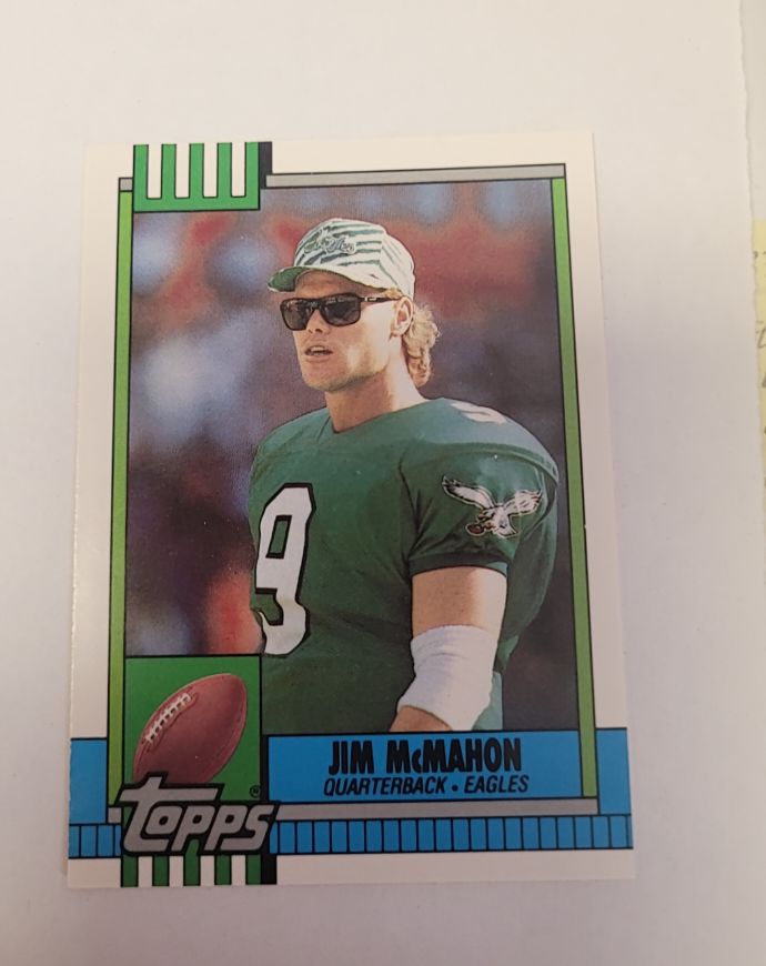 1990 Topps Traded #111T Jim McMahon — front