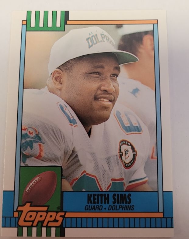 1990 Topps Traded #113T Keith Sims — front