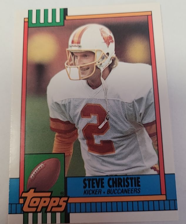 1990 Topps Traded #54T Steve Christie — front