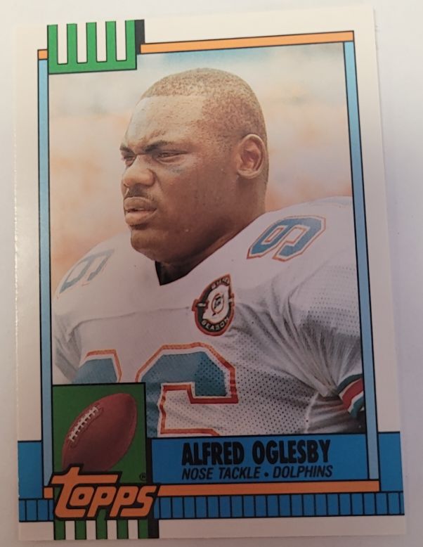 1990 Topps Traded #129T Alfred Oglesby — front