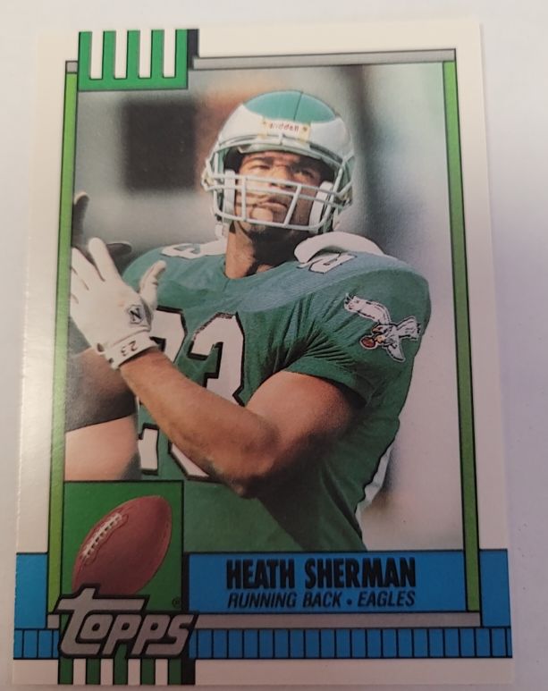 1990 Topps Traded #124T Heath Sherman — front