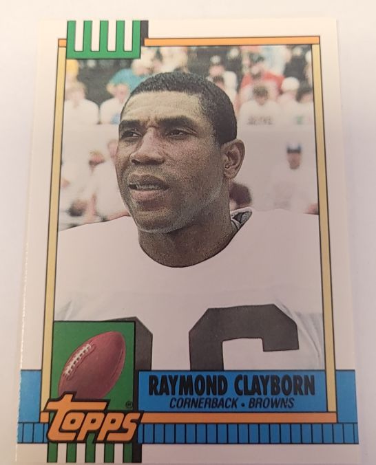 1990 Topps Traded #60T Raymond Clayborn — front