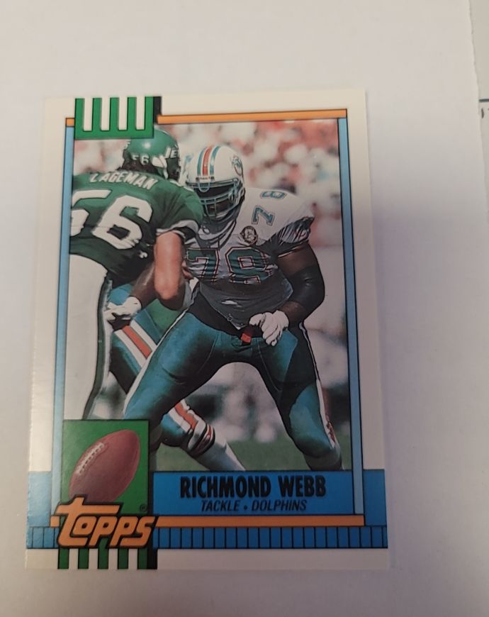 1990 Topps Traded #43T Richmond Webb — front