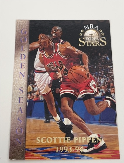 1996-97 Topps Stars Golden Season #86 Scottie Pippen — front