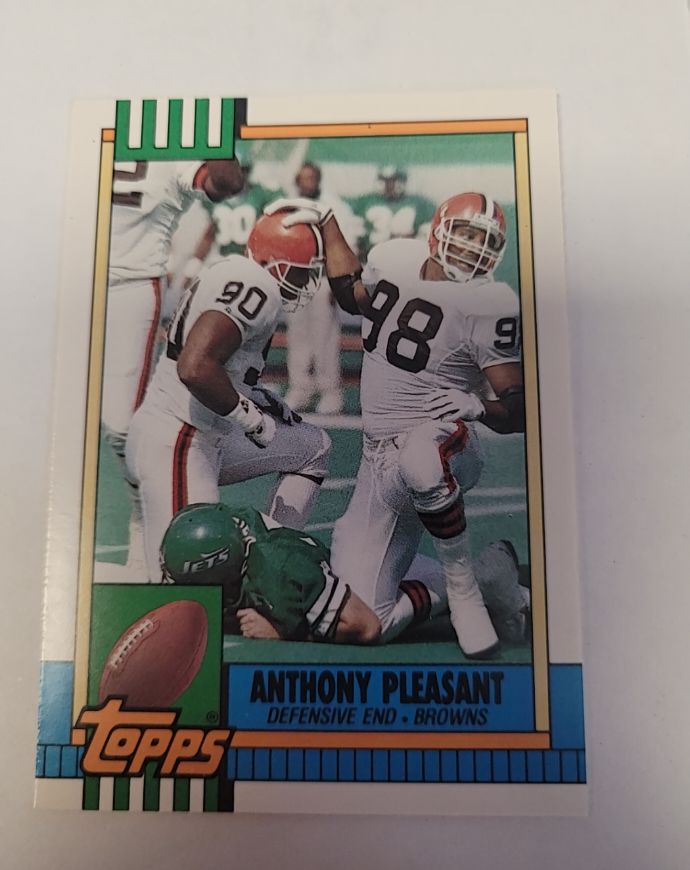 1990 Topps Traded #14T Anthony Pleasant — front