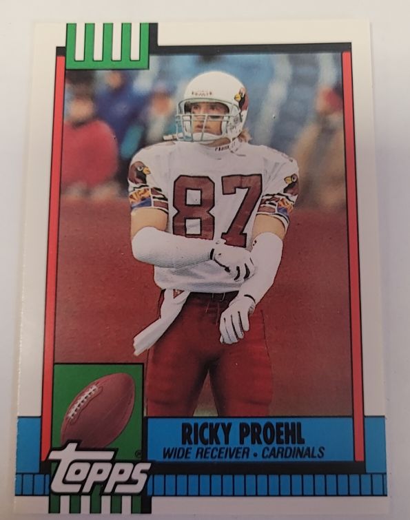1990 Topps Traded #121T Ricky Proehl — front