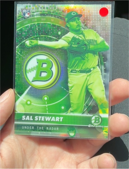 2026 Bowman Chrome Under The Radar #UR-11 Sal Stewart — front