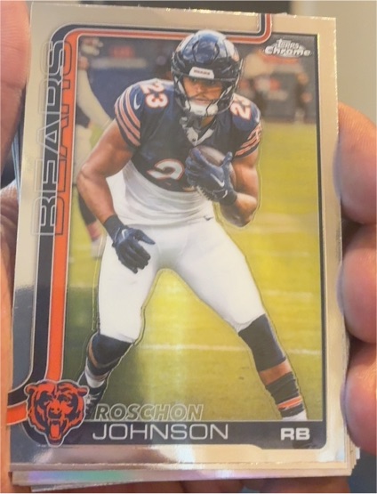 2025 Topps Chrome #55 Roschon Johnson — front