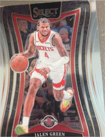2024-25 Panini Select #327 Jalen Green — front