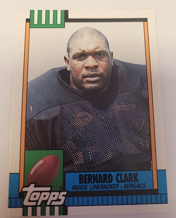 1990 Topps Traded #117T Bernard Clark — front
