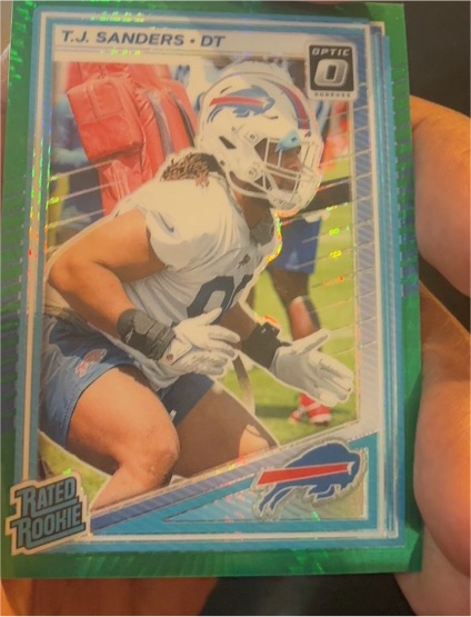 2025 Panini Donruss Optic #226 T.J. Sanders — front