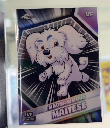 2026 Topps Chrome VeeFriends #119 Magnanimous Maltese — front