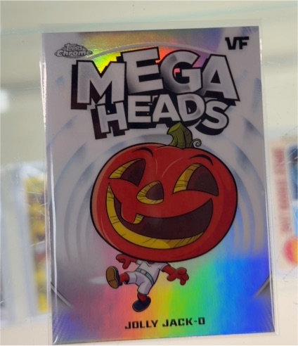 2026 Topps Chrome VeeFriends #M-14 Jolly Jack-O Mega Heads — front
