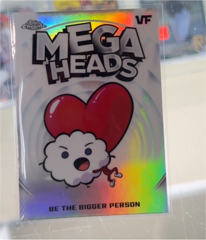 2026 Topps Chrome VeeFriends #M-7 Be The Bigger Person Mega Heads — front