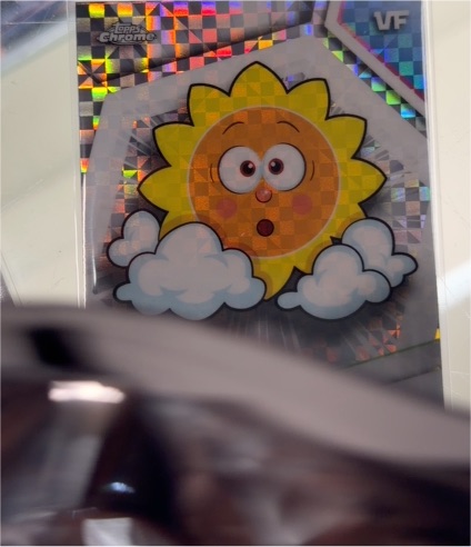 2026 Topps Chrome VeeFriends #165 Stunned Sun — front