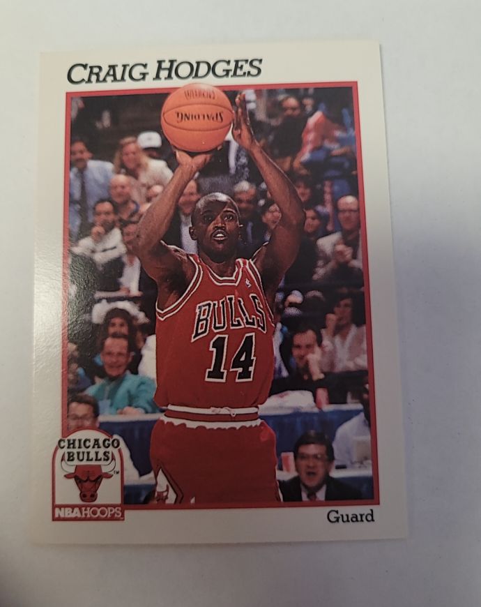 1991-92 NBA Hoops #29 Craig Hodges — front