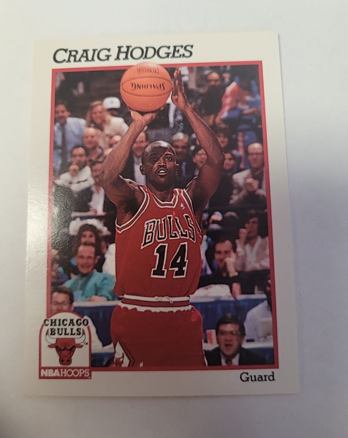 1991-92 NBA Hoops #29 Craig Hodges — front