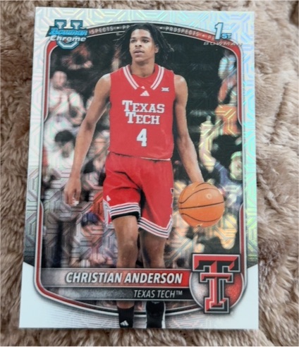 2025-26 Topps Bowman Chrome #BCP-45 Christian Anderson — front