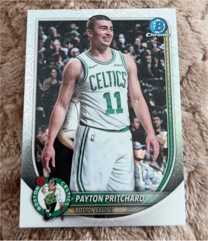 2025-26 Bowman Chrome #BCV-149 Payton Pritchard — front
