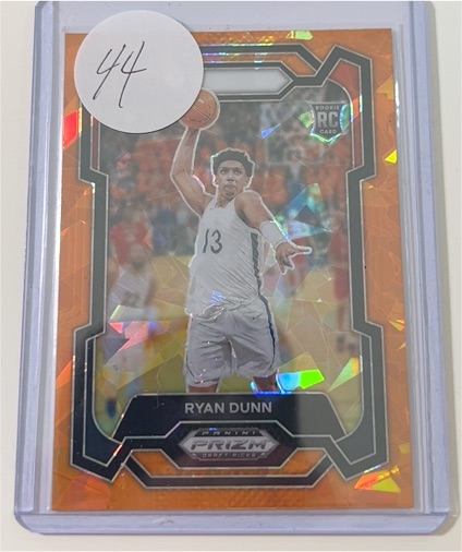 2024 Panini Prizm Draft Picks #5 Ryan Dunn Orange Ice Prizm Rookie — front