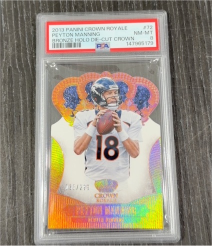 2013 Panini Crown Royale #72 Peyton Manning — front