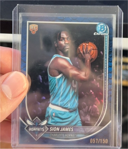 2024 Topps Bowman Chrome #BCV-33 Sion James — front