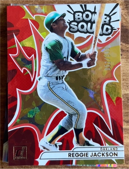 2026 Donruss #15 Reggie Jackson Bomb Squad — front