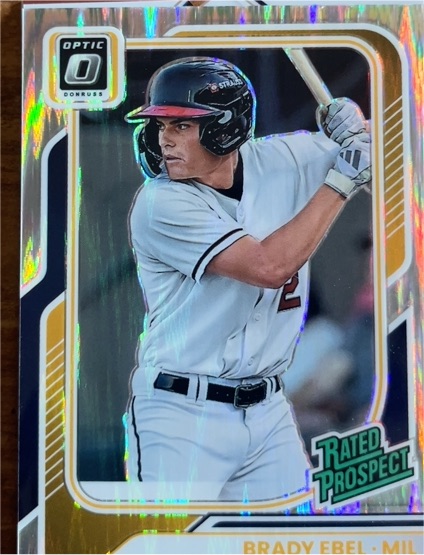 2026 Donruss Optic #184 Brady Ebel — front